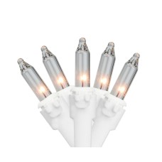 Northlight Clear Mini Christmas Light set 2.5″ 20-Count