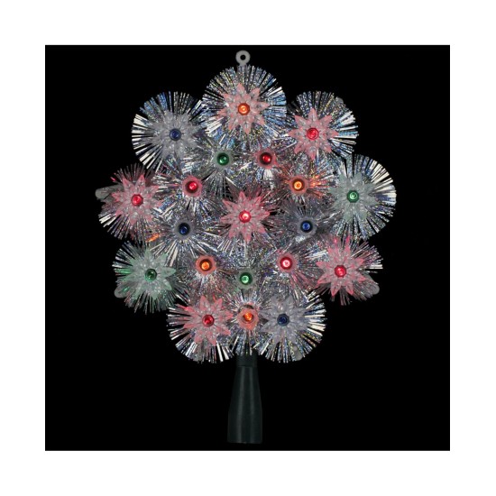  Lighted Retro Starbust Christmas Tree Topper