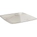 Platinum Wave 10.25″ Large Square Accent Plate