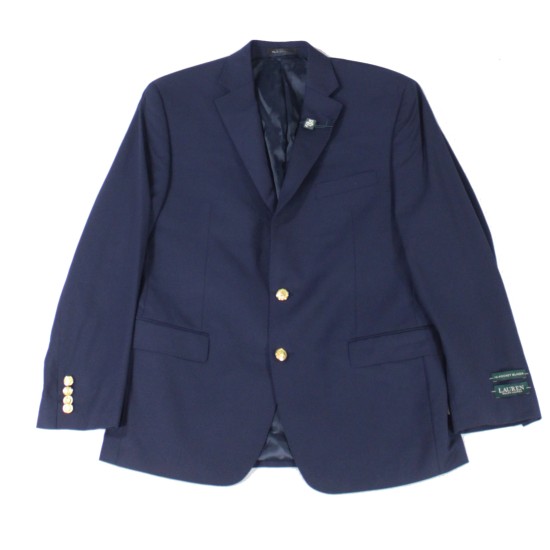 Ralph Lauren Mens Suit Jacket Short Classic-Fit 44S