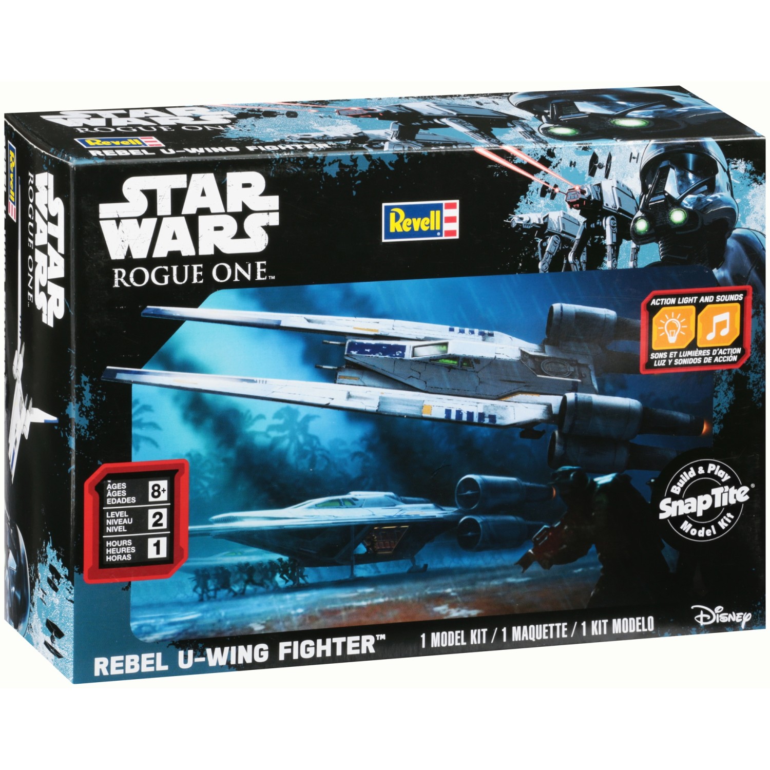 Revell Star Wars Rogue One Rebel U-wing Fighter Snap Tite Rmx851637 Sounds for sale online 