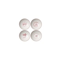 Royal Doulton Ellen DeGeneres Holiday 1051114 20cm Cereal Bowl Set of 4