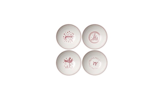  Ellen DeGeneres Holiday 1051114 20cm Cereal Bowl Set of 4