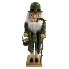 Santa’s Workshop 14″ LEPRECHUAN Nutcracker