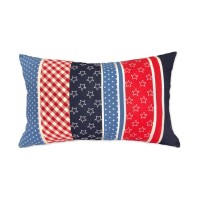 Small World Home 16×24 Stars Stripe Pillow