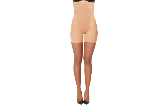  High-Waisted Shaping Sheers (Beige), Beige, A