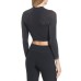  Women’s Arm Tights Layering Piece Metallic Silver