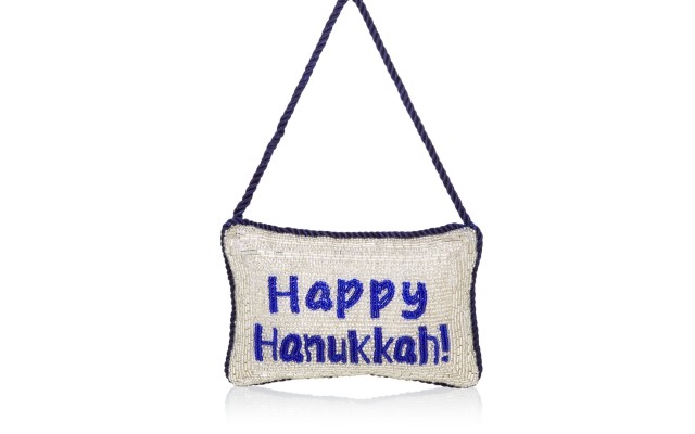  Happy Hanukah Doorknob Decor Pillow