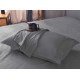  Wrinkle Free Sheet Sets with Deep Pockets & Stain Resistant, 1800 Thread Count Bamboo Based, Gray, King