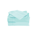  Wrinkle Free Sheet Sets with Deep Pockets & Stain Resistant, 1800 Thread Count Bamboo Based, Aqua, Queen