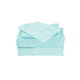  Wrinkle Free Sheet Sets with Deep Pockets & Stain Resistant, 1800 Thread Count Bamboo Based, Aqua, King Pillowcases (Set of 2)