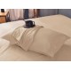  Wrinkle Free Sheet Sets with Deep Pockets & Stain Resistant, 1800 Thread Count Bamboo Based, Beige, Queen Pillowcases (Set of 2)