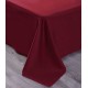  Wrinkle Free Sheet Sets with Deep Pockets & Stain Resistant, 1800 Thread Count Bamboo Based, Burgundy, King