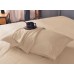  Wrinkle Free Sheet Sets with Deep Pockets & Stain Resistant, 1800 Thread Count Bamboo Based, Beige, Split King