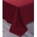  Wrinkle Free Sheet Sets with Deep Pockets & Stain Resistant, 1800 Thread Count Bamboo Based, Burgundy, Queen