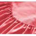  Wrinkle Free Sheet Sets with Deep Pockets & Stain Resistant, 1800 Thread Count Bamboo Based, Coral, California King