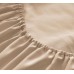  Wrinkle Free Sheet Sets with Deep Pockets & Stain Resistant, 1800 Thread Count Bamboo Based, Beige, Split King