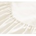  Wrinkle Free Sheet Sets with Deep Pockets & Stain Resistant, 1800 Thread Count Bamboo Based, Ivory, Full