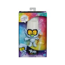 Trolls By Dreamworks World Tour Rappin Tiny Diamond Doll with Scepter and Fun Hair