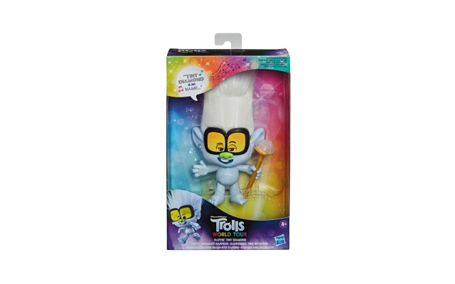  By Dreamworks World Tour Rappin Tiny Diamond Doll with Scepter and Fun Hair