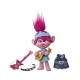  DreamWorks World Tour Pop-to-Rock Poppy Singing Doll with 2 Different Looks and Sounds