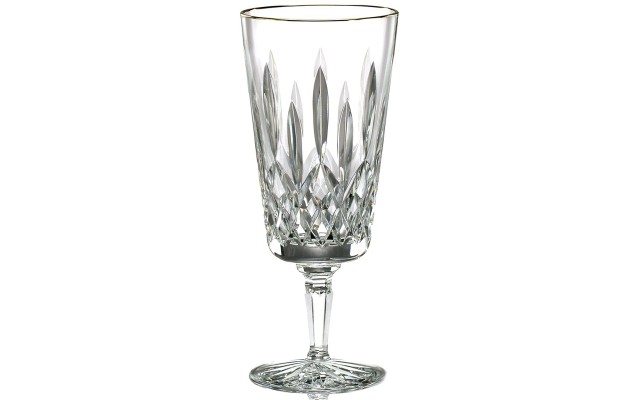  Golden Lismore Tall Footed Iced Beverage