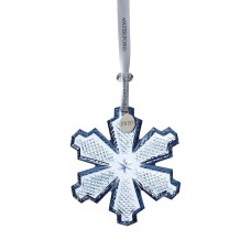 Waterford Topaz Ice Crystal Mini Snowflake Ornament