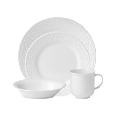 Wedgwood 4 Piece Nantucket Basket Place Setting Dinner Set
