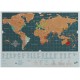 World Scratch Map Backpacker Edition Personalized World Travel Map