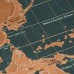 World Scratch Map Backpacker Edition Personalized World Travel Map
