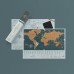 World Scratch Map Backpacker Edition Personalized World Travel Map