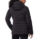  Ladies' Water resistant Power Stretch Hooded Jacket, Black, Large