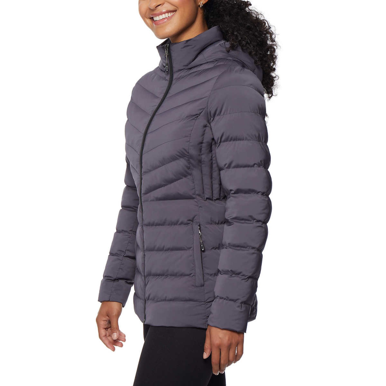costco 32 degrees ladies power stretch hooded jacket