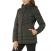  Ladies' Water resistant Power Stretch Hooded Jacket, Green, Large