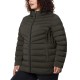  Ladies' Water resistant Power Stretch Hooded Jacket, Green, Large