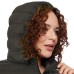  Ladies' Water resistant Power Stretch Hooded Jacket, Green, X-Small
