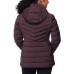  Ladies' Water resistant Power Stretch Hooded Jacket, Purple, Large