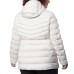  Ladies' Water resistant Power Stretch Hooded Jacket, Silver, Large