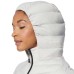  Ladies' Water resistant Power Stretch Hooded Jacket, Silver, Large