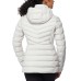  Ladies' Water resistant Power Stretch Hooded Jacket, Silver, Large
