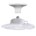3-panel LED Garage Light, 2-pack