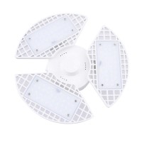 3-panel LED Garage Light, 2-pack