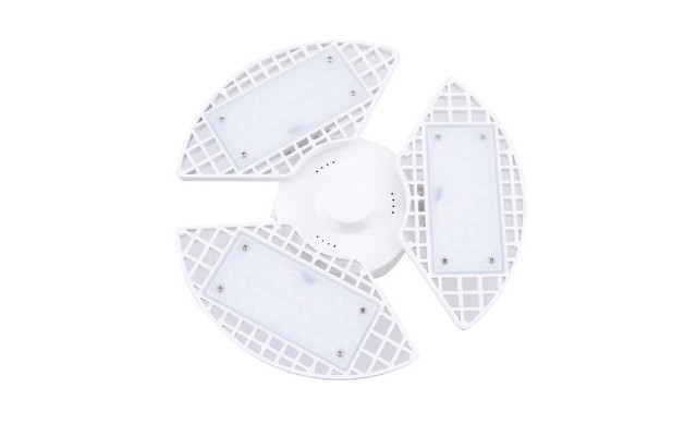 3-panel LED Garage Light, 2-pack
