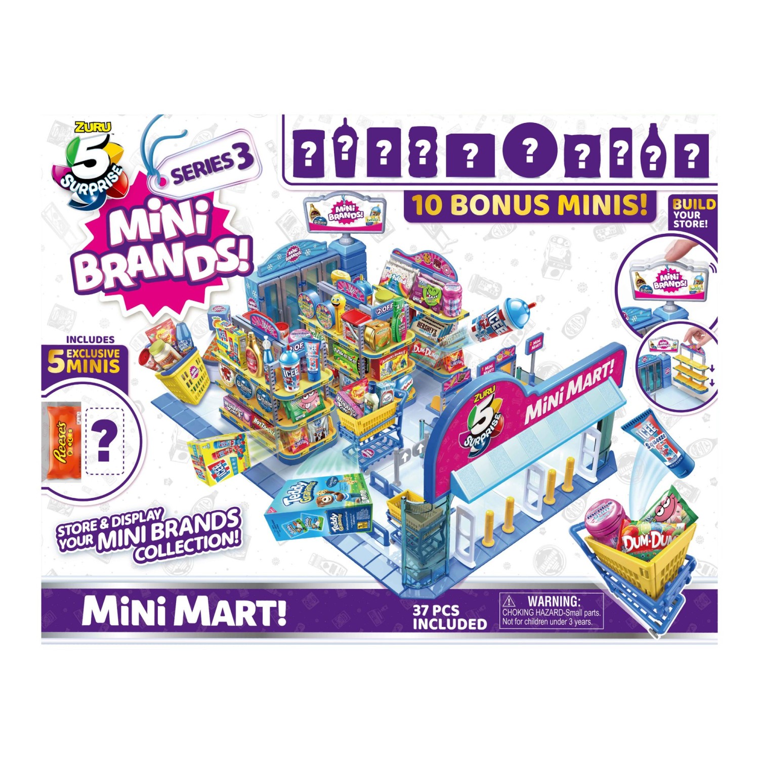 5 Surprise Mini Mart with 15 Bonus Mini Brands