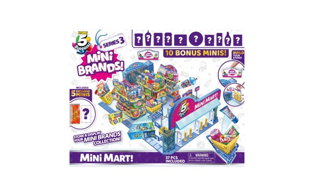 5 Surprise Mini Mart with 15 Bonus Mini Brands
