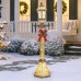 6′ Lamp Post with LED Lights