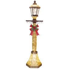 6′ Lamp Post with LED Lights