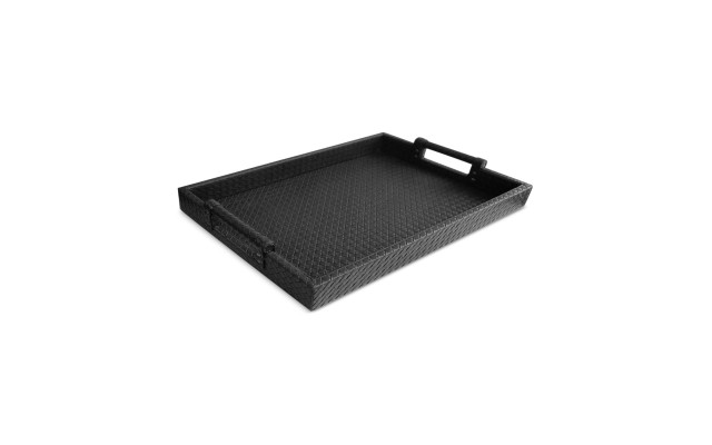  Leather Serving Tray with Handles 14x19