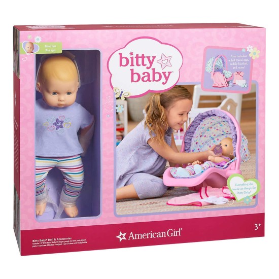  Bitty Baby Doll and Accessories (Blond Hair)