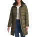  Ladies' Water Resistant Long Stretch Jacket, Green, Small
